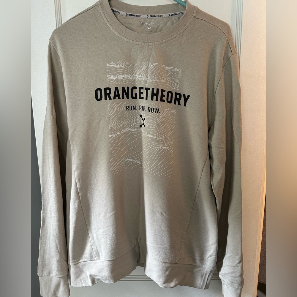 Orangetheory Tan Crewneck Sweatshirt